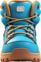 AI generated Hiking boot icon, outdoor footwear symbol png