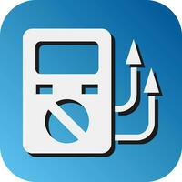 Tester Vector Glyph Gradient Background Icon For Personal And Commercial Use.