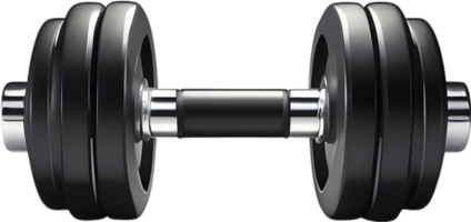 AI generated dumbbells  png