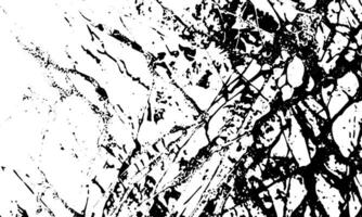 black and white abstract background with splatters vector