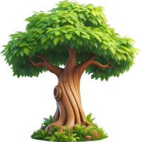 ai généré arbre de la vie clipart png