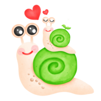 escargot couple escargot, png
