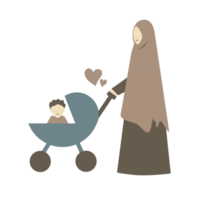 Lycklig mor och bebis png