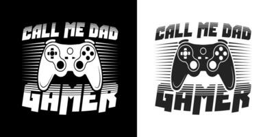 Stylish gaming t shirt and apparel trendy typography t shirt design for game lover. photo