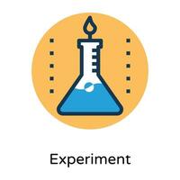 de moda erlenmeyer lámpara vector