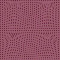 simple abstract seamlees mangosteen color polka dot wavy distort pattern on lite mangosteen color background vector