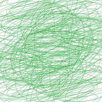 simple abstract green color chaotic line pattern art vector