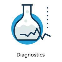 Trendy Lab Analysis vector