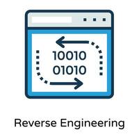 Trendy Web Development vector