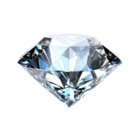 AI generated diamond isolated on transparent background.png png