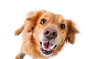 AI generated A cheerful brown and white Corgi lying down against a transparent background png