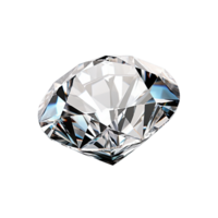 AI generated diamond isolated on transparent background.png png