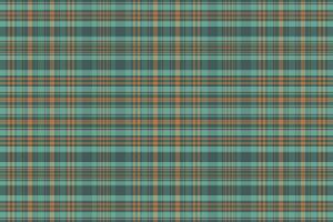 Tartan plaid pattern with texture and summer color. vector