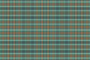 Tartan plaid pattern with texture and summer color. vector