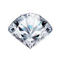 AI generated diamond isolated on transparent background.png png