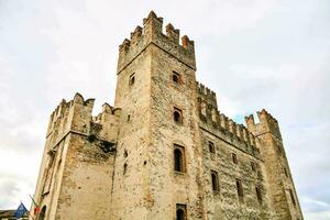 view of the old stone castle photo