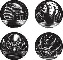 The Creature From the Black Lagoon vector