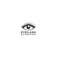 Eyelash logo images illustration design vector