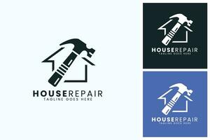 Home Improvement and Construction logo Design template vector