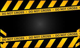 construction background, do not cross, police line, illustration police line background vector