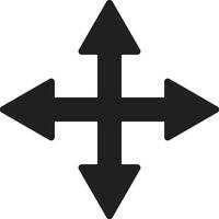 Drag and drop icon . Move icon arrow drag symbol vector