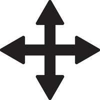 Drag and drop icon . Move icon arrow drag symbol vector