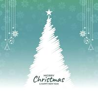 Merry Christmas cultural festival decorative background design vector