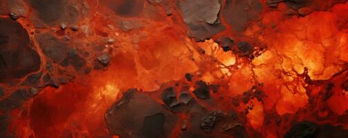 AI generated Abstract volcano texture , photo realistic. ai generated