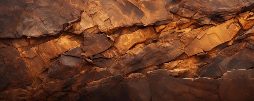 AI generated brown ground texture. ai generated photo