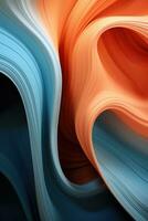 AI generated Abstract waves texture , photo realistic. ai generated