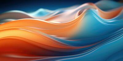 AI generated Abstract waves texture , photo realistic. ai generated