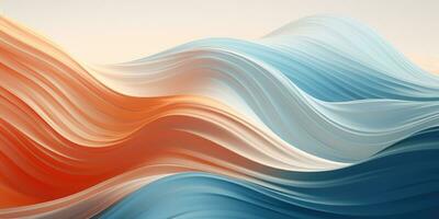 AI generated Abstract waves texture , photo realistic. ai generated