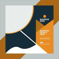 Standard Business Template Design vector