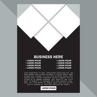 Creative modern business flyer template  Vector