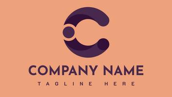 C Logo Design vector