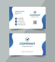 Modern creative business card and name card,horizontal simple clean template vector design, layout in rectangle size.