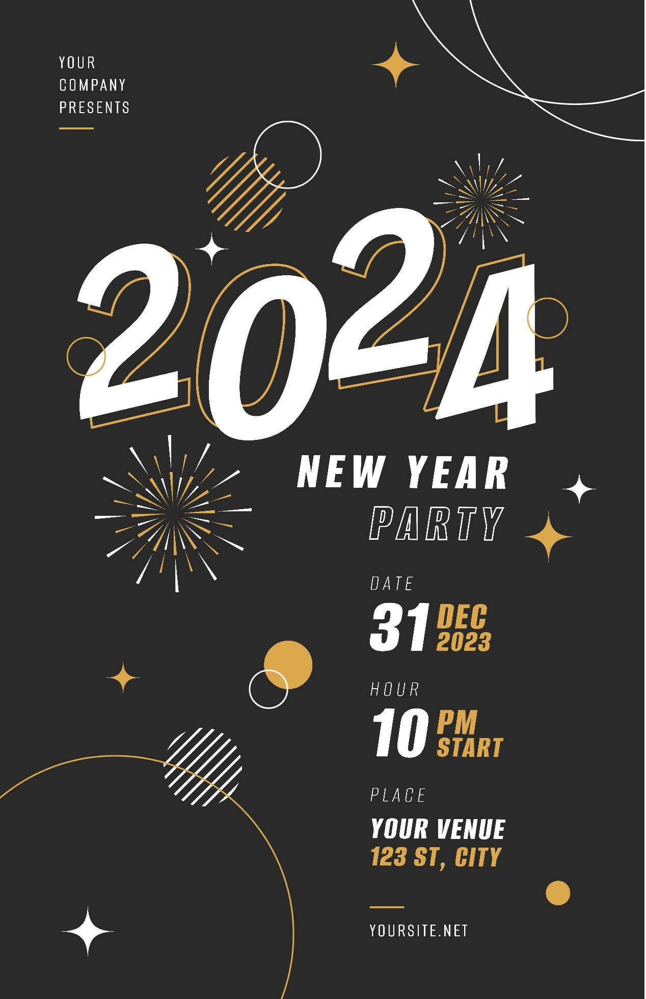 New Year Celebration Poster