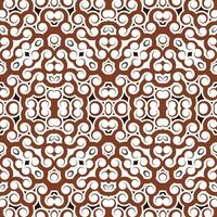 batik motif pattern background, spiral motif vector