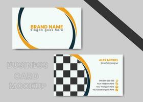 Modern Business Card Design Template vector