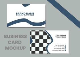 Modern Business Card Design Template vector