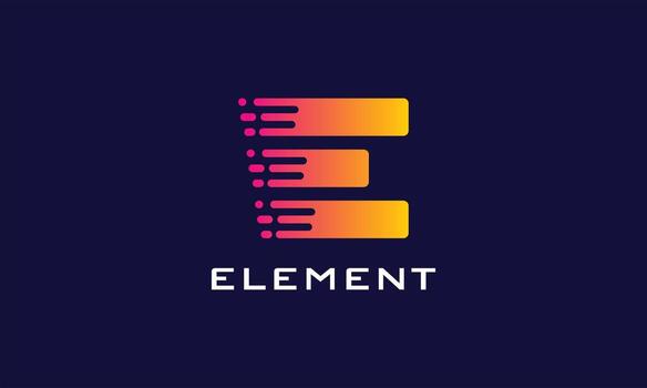 letra mi logo vector alfabeto fuente logotipo sencillez color gradación mecanografiado minimalista de moda educación símbolo plano diseño