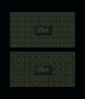 dark ethnic seamless pattern template vector