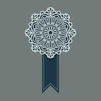 mandala decorative banner design template vector