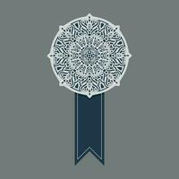 mandala decorative banner design template vector