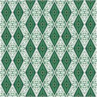 Abstract background with repeating floral ornament pattern vector