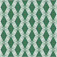 Abstract background with repeating floral ornament pattern vector