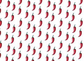 Pepper theme background, foods for design, with pepper pattern, background for foods or textile vector