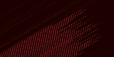 brillante rojo resplandor lineal minimalismo, vector diseño antecedentes