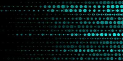 Bright cyan small dots abstract vector background