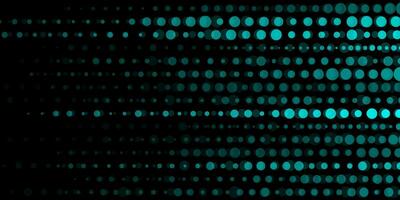 Bright cyan small dots abstract vector background